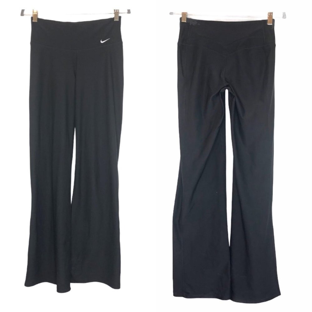 Nike Dri Fit Wide Leg Athleisure Pant